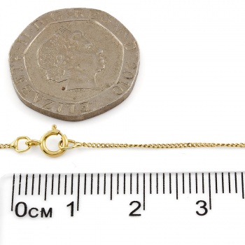 9ct gold Diamond Locket with chain
